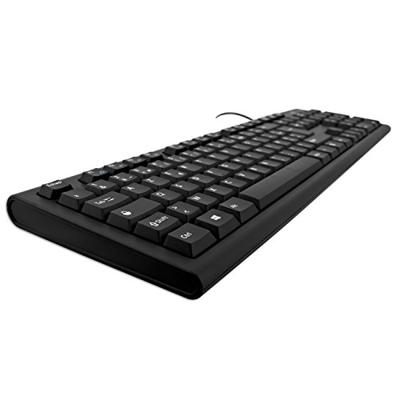 Toetsenbord - PS/2, USB - Frans (AZERTY) - zwart Toetsenbord - PS/2, USB - Frans (AZERTY) - zwart
