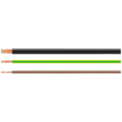 HELU 26805-750 Enkele ader H07V-K 1 x 6 mm² Blauw 750 m