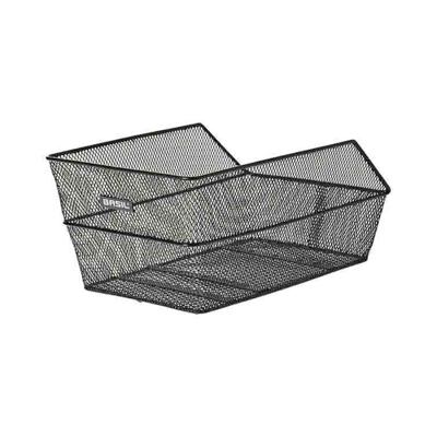 Fietsmand Basil Cento met dragerbevestiging 38 x 24 x 11 cm - zwart