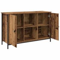 TV-kast Oud hout 101 x 35 x 65 cm Bewerkt hout - thumbnail