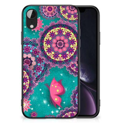 Apple iPhone XR Leuk Telefoonhoesje Cirkels en Vlinders
