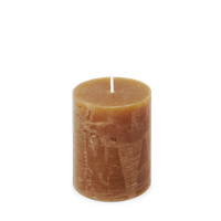 Kaars rustiek 70/95 mm cognac Spaas - Spaas - thumbnail