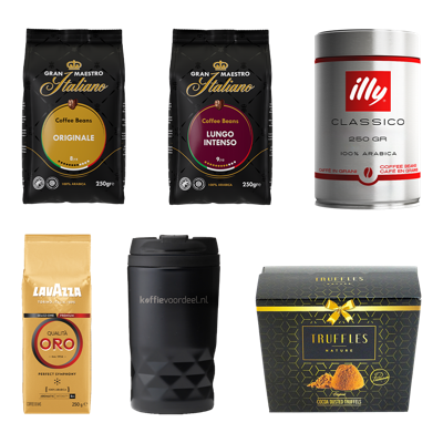 Cadeaupakket - 1KG Koffiebonen Cadeaupakket - 1KG Koffiebonen