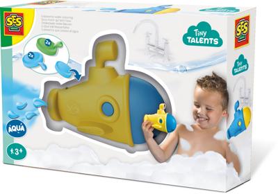 Ses tiny talents water kleuren met een onderzeeër Ses tiny talents water kleuren met een onderzeeër
