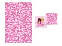 Barbie Deken met kussen 100 x 150 cm (Lila) - thumbnail