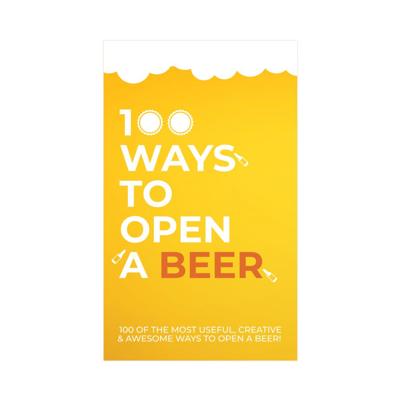 100 Ways To Open A Beer kaarten 100 Ways To Open A Beer kaarten