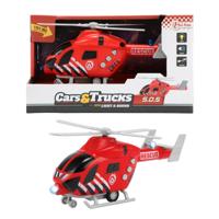 Toi-Toys Brandweer helikopter met licht en geluid - thumbnail