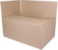 OFFICE products verzenddoos, grijs, 540 x 360 x 236 mm - thumbnail