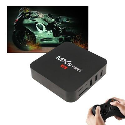 MXQ PROi 1080P 4 K HD Smart TV BOX met afstandsbediening Android 7.1 S905W Quad-Core Cortex-A53 van 2GHz RAM-geheugen: 2GB ROM: 16GB steun WiFi