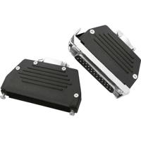 MH Connectors MHED-DS25S 2801-0101-03 D-sub behuizing Aantal polen: 25 Kunststof 180 °, 45 ° Zwart 1 stuk(s) - thumbnail