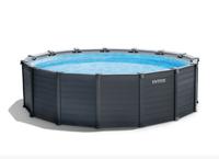 Intex graphite panel zwembad 478 x 124 cm - thumbnail