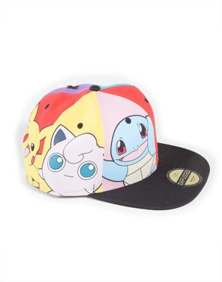 Pokemon Snapback Cap Multi Pop Art