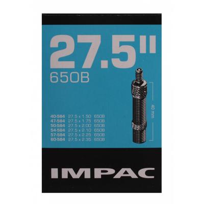 Schwalbe Impac binnenband (by ) dv27.5 27.5x1.50 -27.5x2.35 etrto 40/60--584 ventiel 40mm: blitz