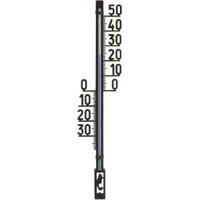 Buitenthermometer kunststof zwart 27.5 cm - thumbnail