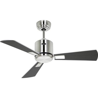 CasaFan ECO NEO III 92 BN-WN/SI WiFi Flügel Wenge/silber Plafondventilator 12 W (Ø x h) 92 cm x 360 mm Chroom (geborsteld) Met afstandsbediening, Timer, Met CasaFan ECO NEO III 92 BN-WN/SI WiFi Flügel Wenge/silber Plafondventilator 12 W (Ø x h) 92 cm x 360 mm Chroom (geborsteld) Met afstandsbediening, Timer, Met