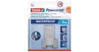 tesa POWERSTRIPS® Waterproof scheermeshouder Metaal Inhoud: 1 stuk(s) - thumbnail