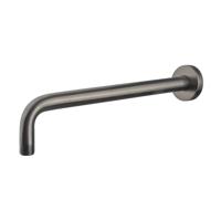 Douche Arm BWS Cemal 35 cm Rond Muurbevestiging Gunmetal - thumbnail