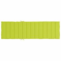 Ligbedkussen 200x70x3 cm oxford stof heldergroen - thumbnail