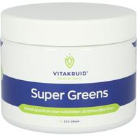 Vitakruid Super Greens 25 nutrienten oa probiotica & enzymen - thumbnail