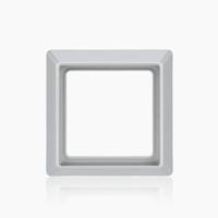 Busch-Jaeger 1-voudig Frame Frame Allweather 44 (IP44) Witaluminium (RAL 9006), Aluminium 2CKA001730A0276 - thumbnail