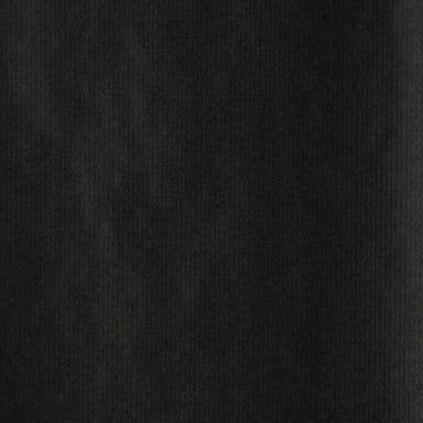 Cadeaupapier - Geschenkpapier - Black on brown ribbed 50 cm