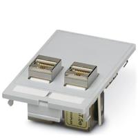 Phoenix Contact VS-SI-FP-2RJ45-5-MOD-BU/BU VS-SI-FP-2RJ45-5-MOD-BU / BU - data faceplate 1 stuk(s) - thumbnail