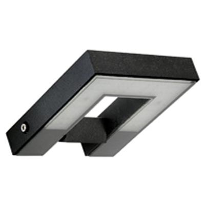 Albert Vierkante buitenlampStrunk 25cm - zwart - 660219