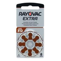 Rayovac Extra type 312 bruin (8 batterijen) - thumbnail