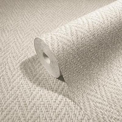 Marburg Loft; The New Textures Book Behang met grove vissengraat print - 59305