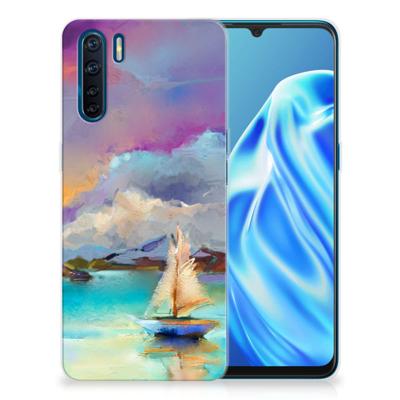 Smartphone hoesje OPPO A91 Boat