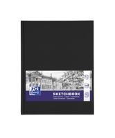 Oxford "Sketchbook" dummyboek, 96 vel, 100 g/m², ft A4, zwart - thumbnail