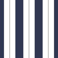 Dutch Wallcoverings Joy - Strepen - Blauw/Wit/Grijs - thumbnail