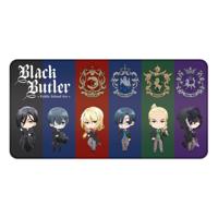 Black Butler XXL Mousepad Chibi & Emblem - thumbnail