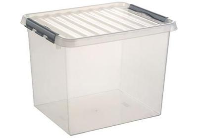 Sunware q-line opbergbox 52l transparant
