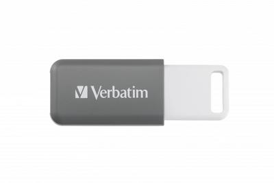 Verbatim V DataBar USB 2.0 Drive USB-stick 128 GB Grijs 49456 USB-A 2.0 Verbatim V DataBar USB 2.0 Drive USB-stick 128 GB Grijs 49456 USB-A 2.0