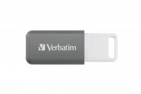 Verbatim V DataBar USB 2.0 Drive USB-stick 128 GB Grijs 49456 USB-A 2.0 - thumbnail