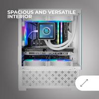 Mars Gaming MC-SE2 Mini Tower Wit - thumbnail