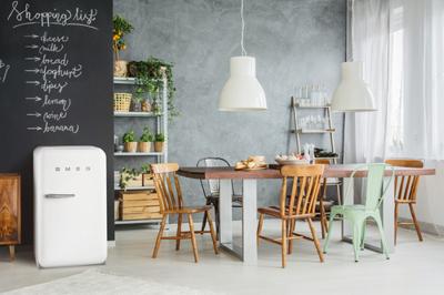 Smeg FAB5RWH6 Mini-koelkast Wit - thumbnail