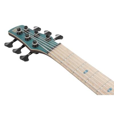 Ibanez SR1426B Premium Caribbean Green Low Gloss 6-snarige elektrische basgitaar met gigbag - thumbnail