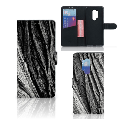 Book Style Case OnePlus 8 Pro Boomschors Grijs