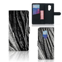 Book Style Case OnePlus 8 Pro Boomschors Grijs - thumbnail