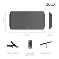 Duux Edge 2000 Smart Convectorkachel Grijs - thumbnail