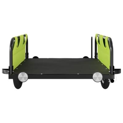 VidaXL Fietstrailer oxford stof en ijzer groen VidaXL Fietstrailer oxford stof en ijzer groen