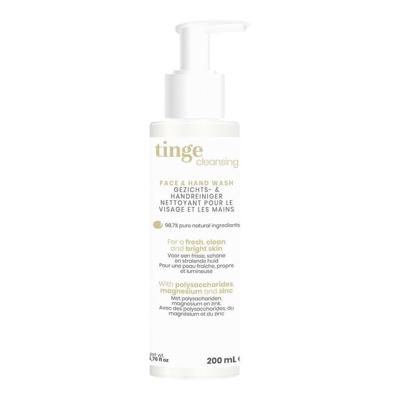 Tinge Cleansing Face & Hand Wash Gel 200ml
