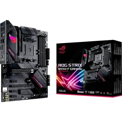 Asus ROG STRIX B550-F GAMING Moederbord Socket AMD AM4 Vormfactor ATX Moederbord chipset AMD® B550 Asus ROG STRIX B550-F GAMING Moederbord Socket AMD AM4 Vormfactor ATX Moederbord chipset AMD® B550