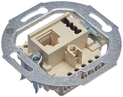 Busch-Jaeger 2CKA000230A0381 UAE-, IAE-, ISDN-contactdoos Inzetstuk Wit 1 stuk(s) Busch-Jaeger 2CKA000230A0381 UAE-, IAE-, ISDN-contactdoos Inzetstuk Wit 1 stuk(s)