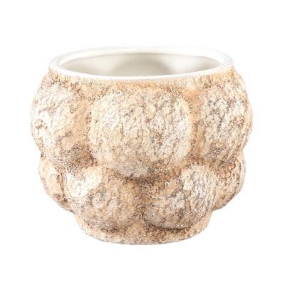 PTMD bloempot fareeda s créme 14 cm | 12 stuks