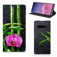 Samsung Galaxy S10 Smart Cover Orchidee - thumbnail