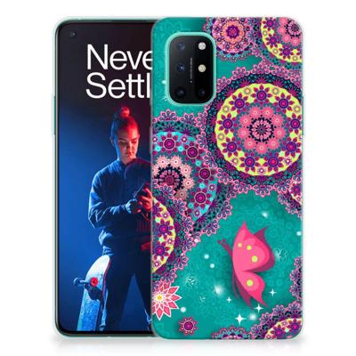 OnePlus 8T | Hoesje maken | Cirkels en Vlinders OnePlus 8T | Hoesje maken | Cirkels en Vlinders