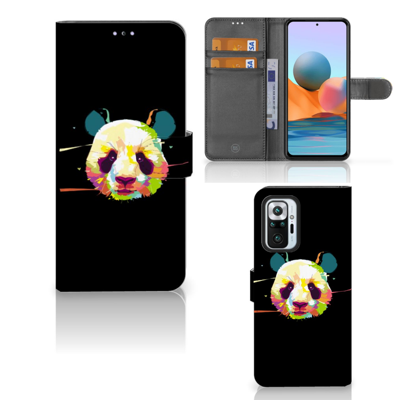 Xiaomi Redmi Note 10 Pro Leuk Hoesje Panda Color Xiaomi Redmi Note 10 Pro Leuk Hoesje Panda Color